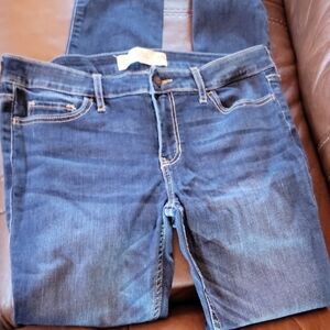 Hollister Women's Jeans in Deep Blue 29/30